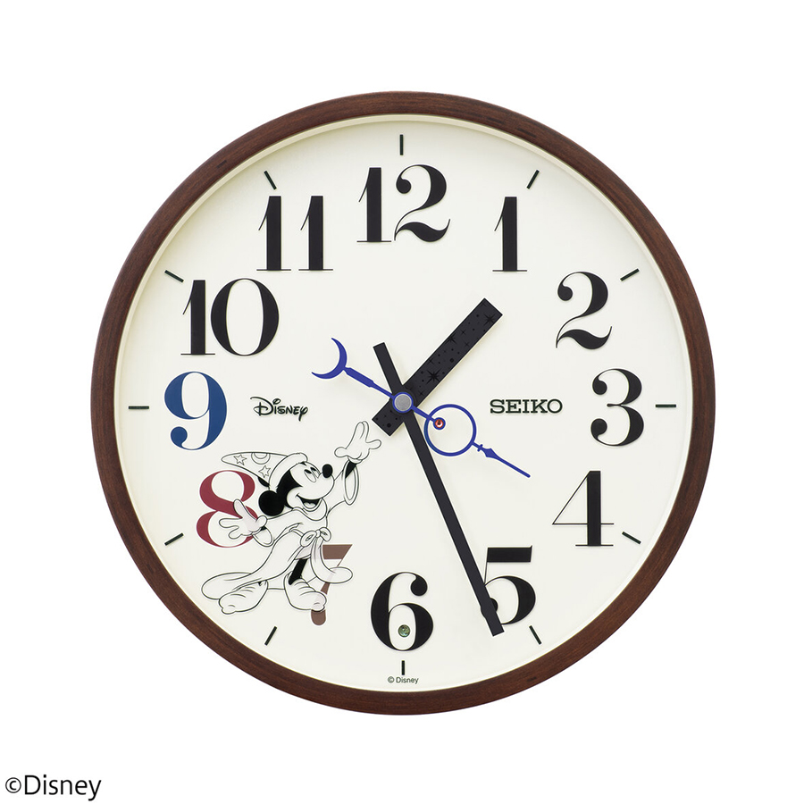 SEIKO（セイコー） クロック 大人ディズニー 美女と野獣 電波 掛け時計