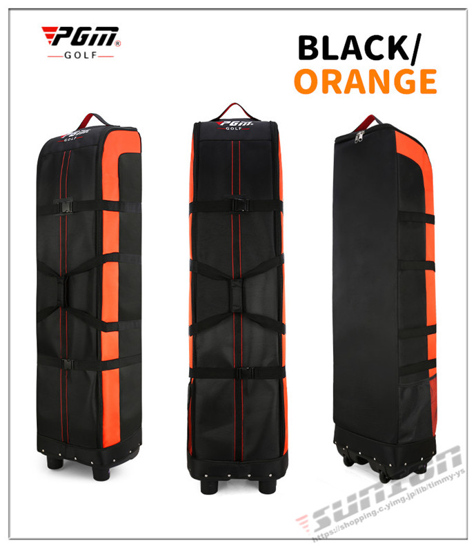 トラベルバッグ ゴルフ キャディバッグ カバー ローラー付き