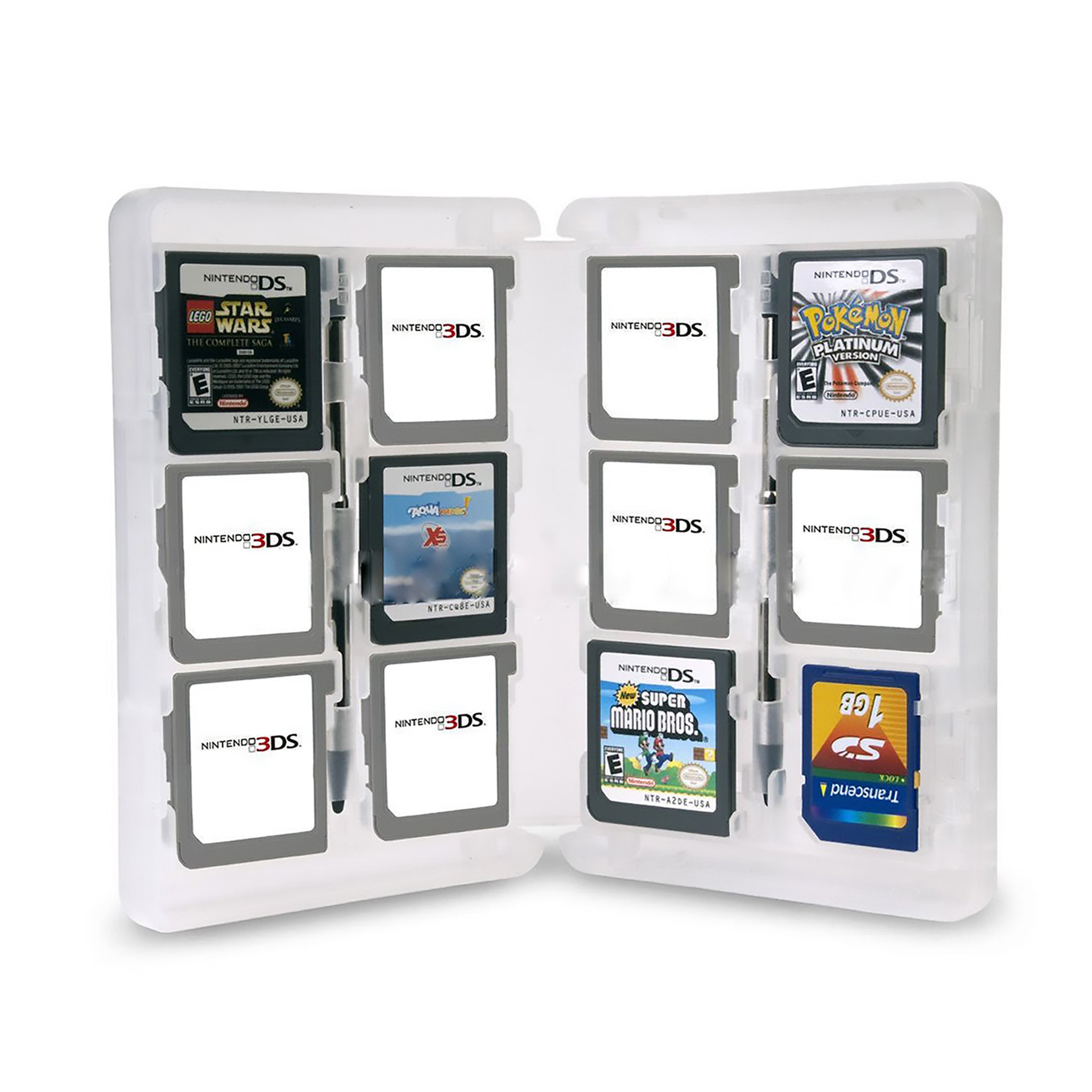 DS 3DS ゲーム ソフト 収納 ケース SD 任天堂 カセット カード