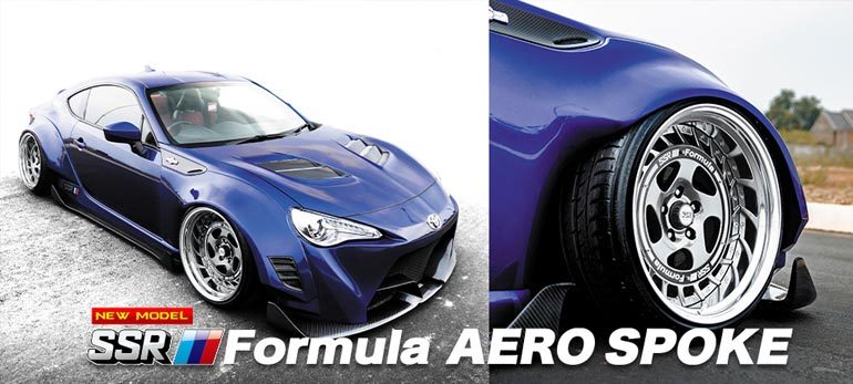 SSR フォーミュラ エアロスポーク 10.0-19 ホイール1本 Formula AERO
