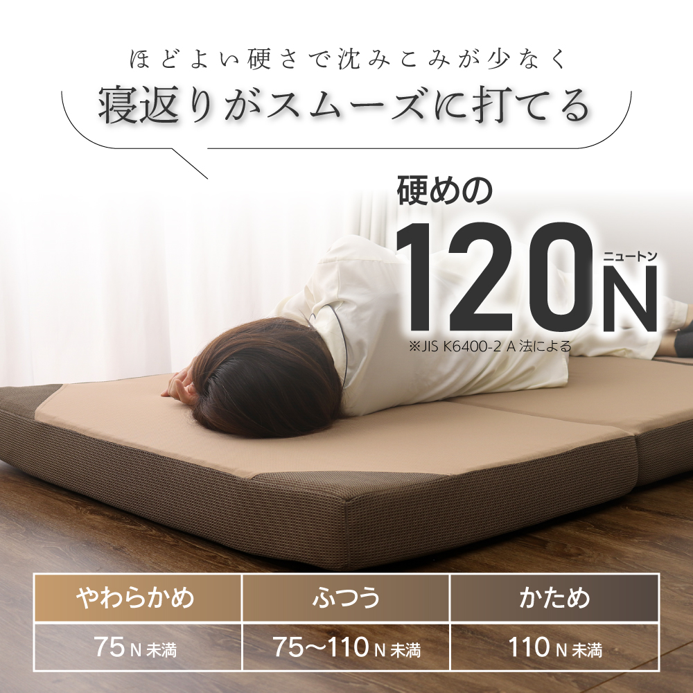 西川（nishikawa） 高反発マットレス シングルサイズ 97×195×10cm 極厚
