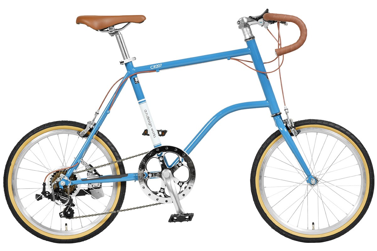 a.n.design-works 自転車 20インチ ミニベロ ロード 7段変速 軽量 406