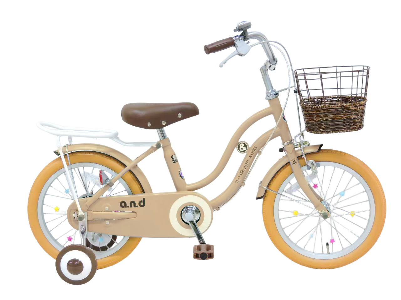 a.n.design-works 子供用 自転車 18インチ 本体 女の子 男の子