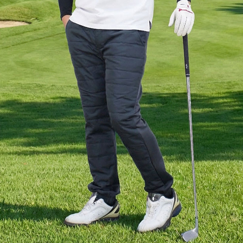 ダウンパンツ メンズ ゴルフパンツ ダウン80% 裏起毛 裏フリース