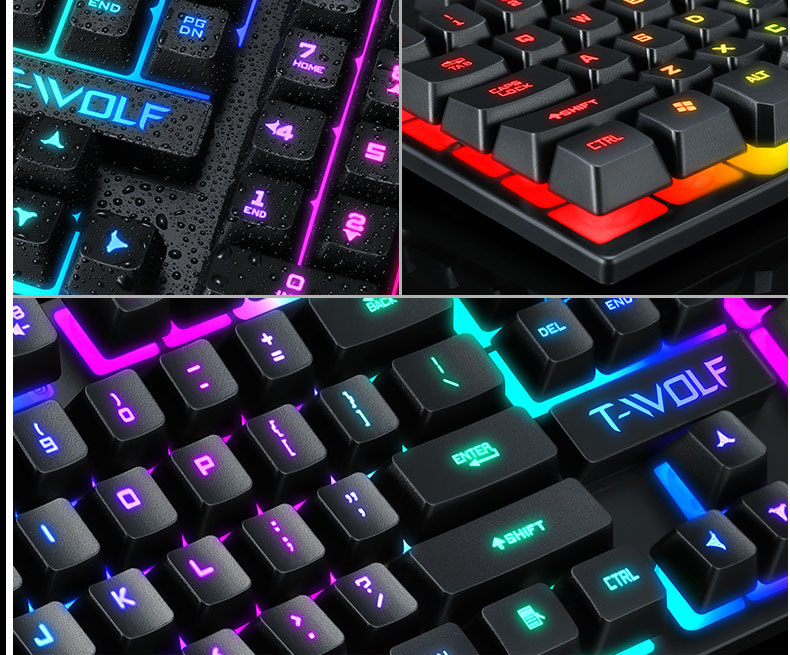 ゲーム4点セット キーボードマウス コンバーター マウスパッド [T