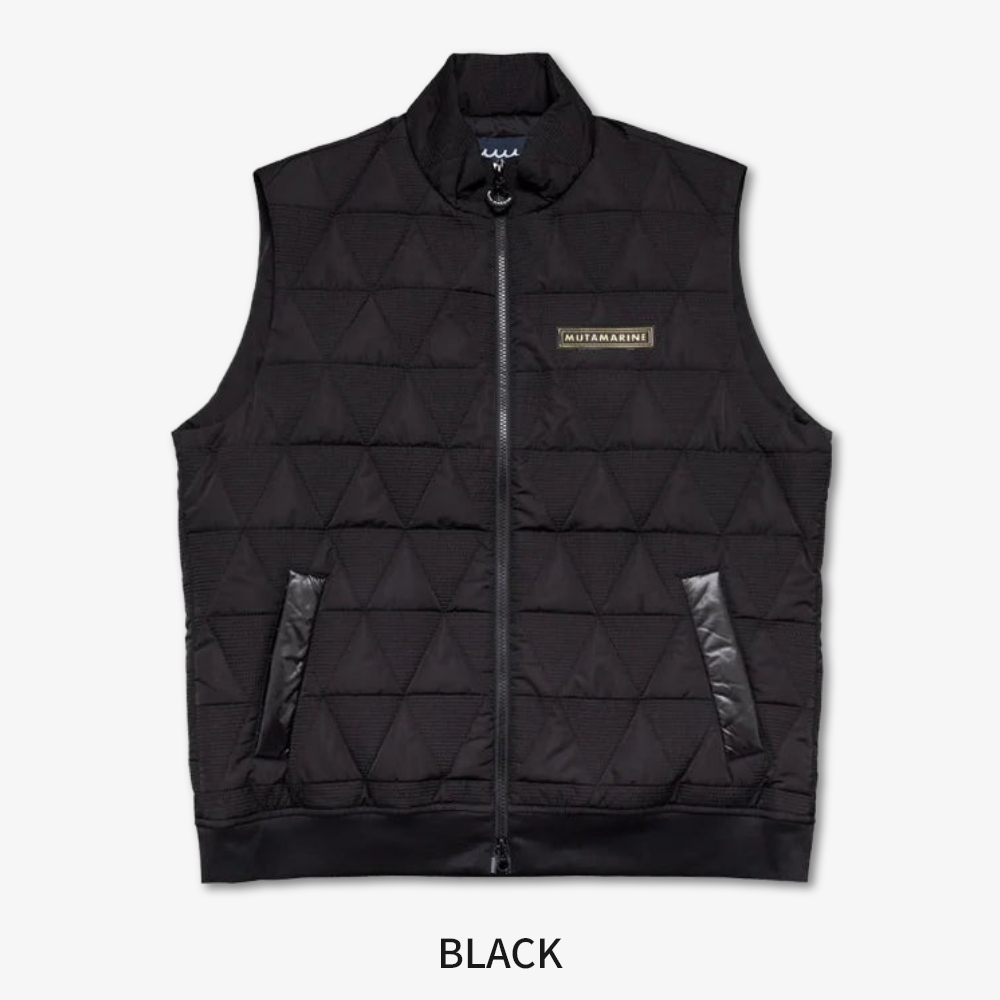 muta（ムータ） muta MARINE マリン GEOMETRIC DOWN VEST MMJC-443369
