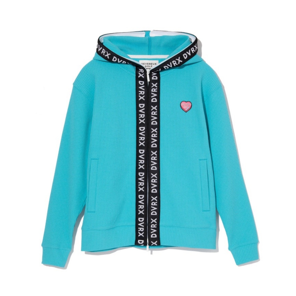DEVEREUX GOLF デバローゴルフ WOMEN Southern DrawワッフルFull Zip