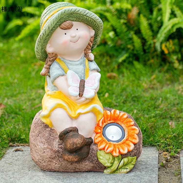 ガーデニング 置物 ガーデン オブジェ 可愛い 贈り物 誕生日プレゼント