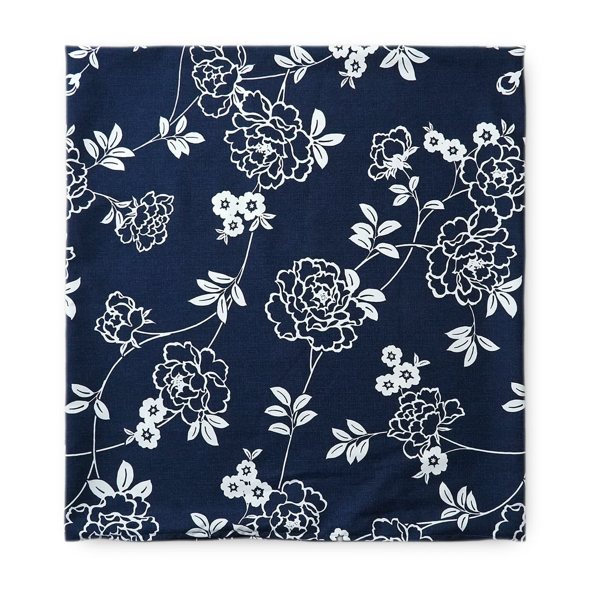 座布団カバー 約67×72cm 夫婦判 ぼたん 綿100％ 日本製 オックス 牡丹