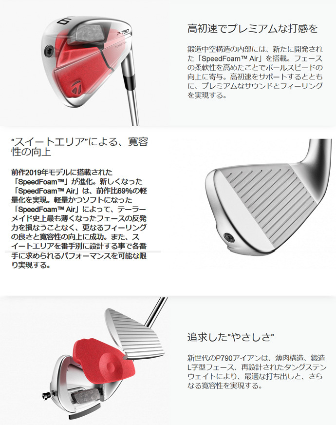 TaylorMade（テーラーメイド） P790 2021 N.S.PRO MODUS3 TOUR105