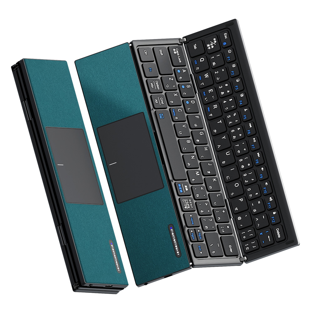 Bluetooth キーボード 折りたたみ 日本語配列 iPad ワイヤレス