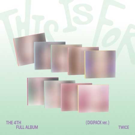 25/7/11 韓国発売】TWICE トゥワイス 4TH ALBUM THIS IS FOR DIGIPACK