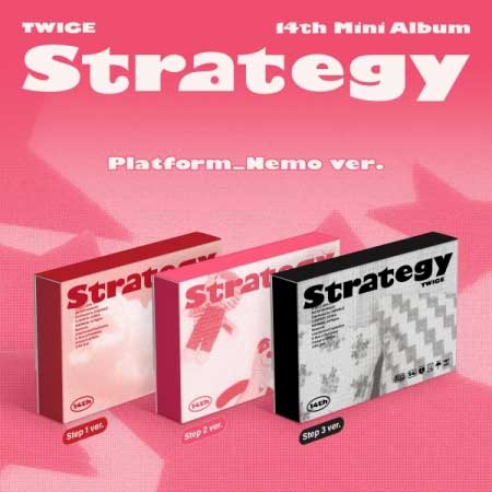 24/12/6 韓国発売】TWICE トゥワイス 14TH MINI STRATEGY Nemo Ver. 14