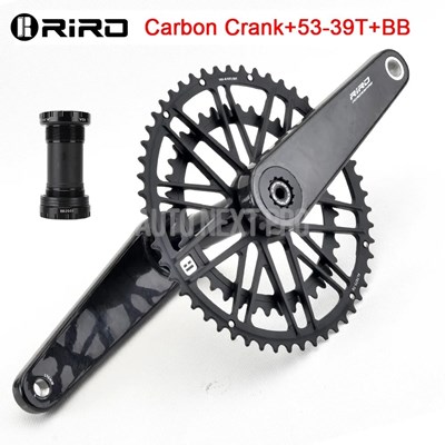 並行輸入品】RIRO-カーボンロードバイクチェーンリング バイククランク