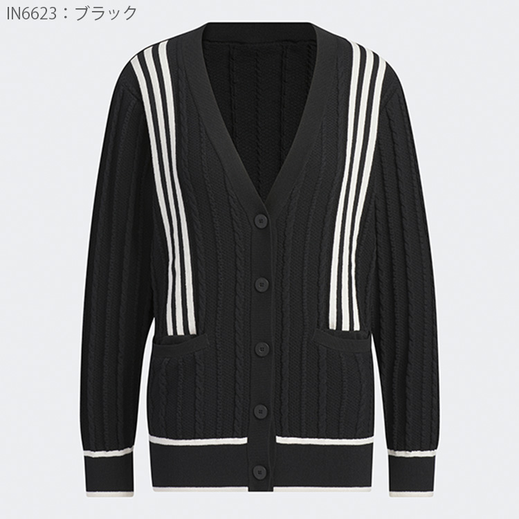 adidas（アディダス） ゴルフ カーディガン レディース 長袖 ニット