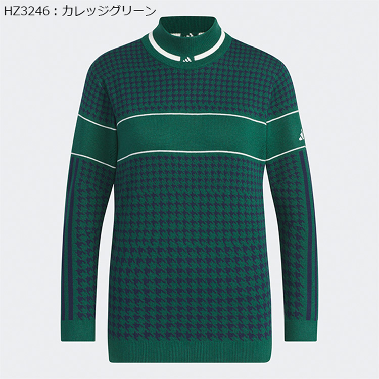 adidas（アディダス） ゴルフ セーター レディース 長袖 ニット モック