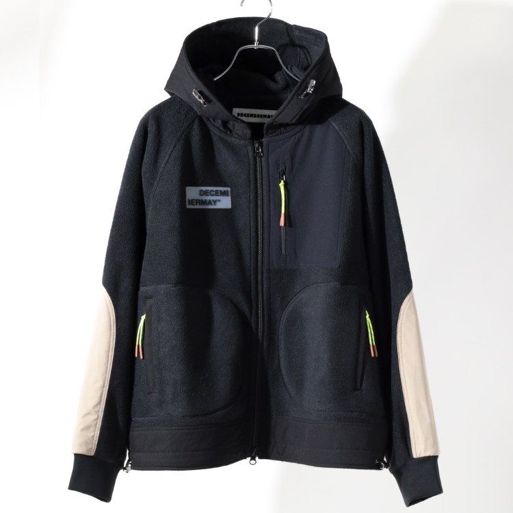 ディセンバーメイ ゴルフ ブルゾン メンズ レディース 長袖 フリース
