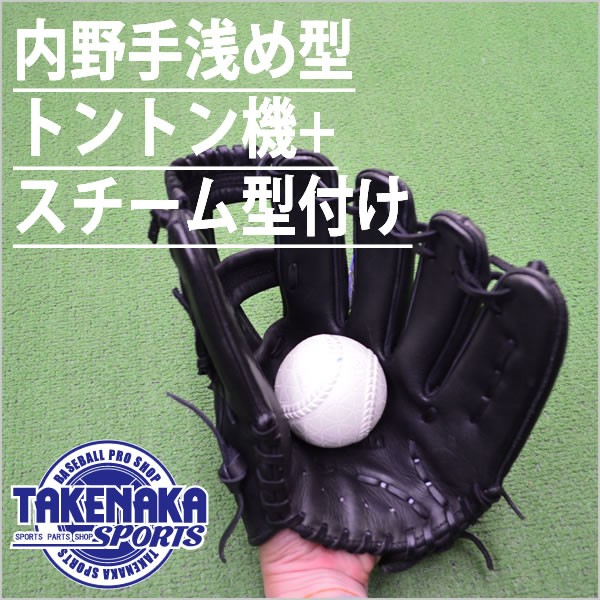 MIZUNO（ミズノ） ミズノプロ 前田健太モデル 黒 軟式グローブ 野球
