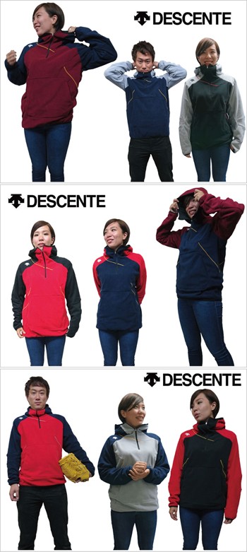 DESCENTE（デサント） 即納可能！デサント カスタムオーダーフリース