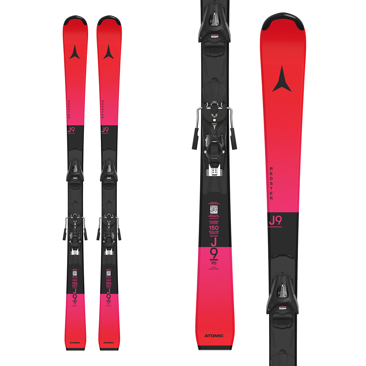 REDSTER ATOMIC アトミック スキー板 キッズ ジュニア ＜2026＞ J9 RS