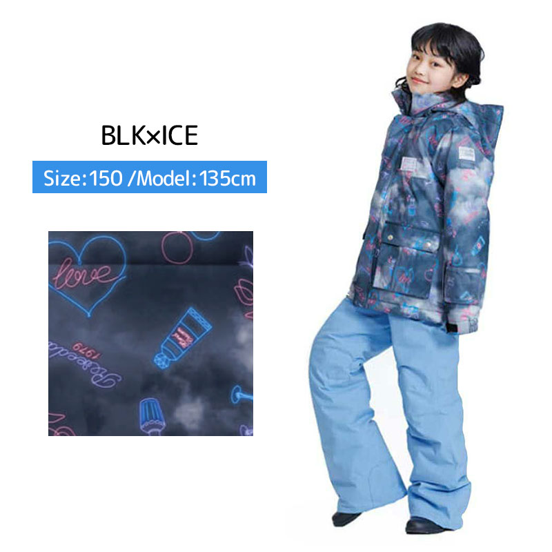 RESEEDA（レセーダ） スキーウェア キッズ スノーウェア ジュニア 上下