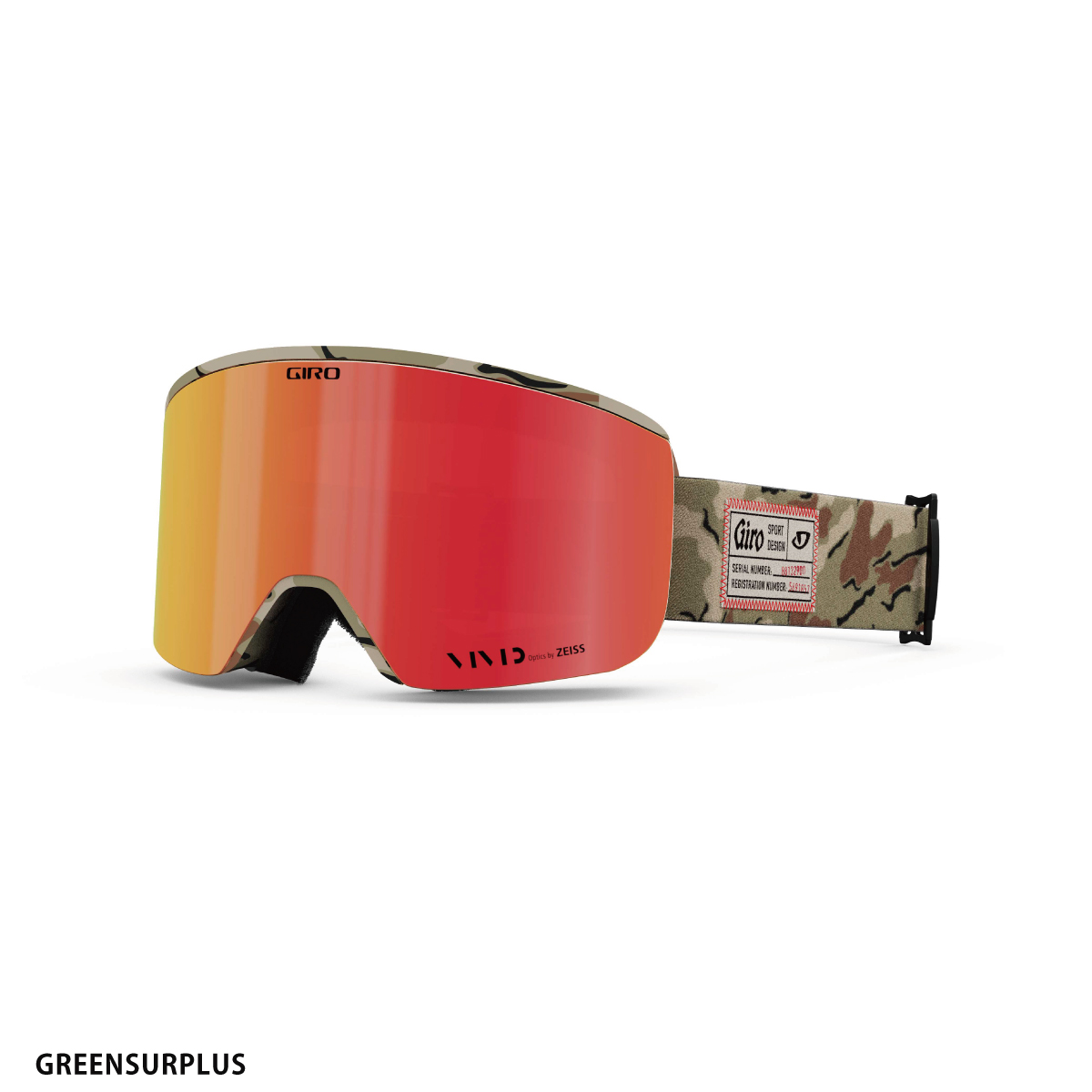 GIRO（ジロ） スキーゴーグル ＜2024＞ AXIS / アクシス アジアン