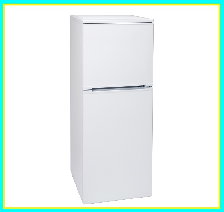 アビテラックス AR 131 139L 2ドア冷蔵庫直冷式 ホワイト右開き AR131