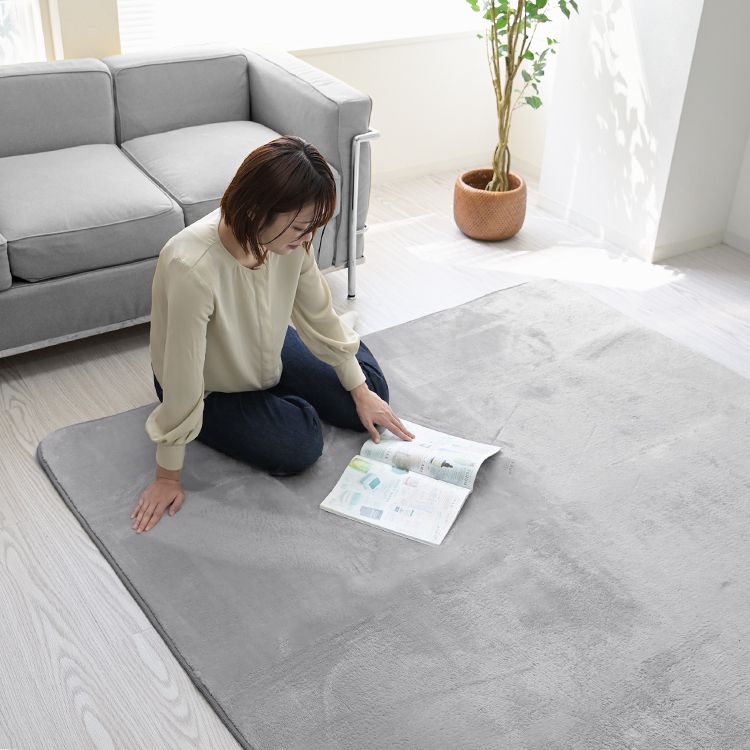 WEIMALL（ウェイモール） ラグ カーペット 1.5畳 洗える マット