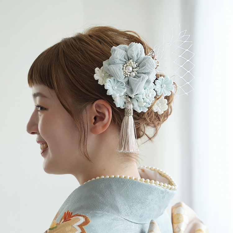 髪飾り 成人式 レトロ 大正ロマン ピンク 和装 卒業式 袴 おしゃれ