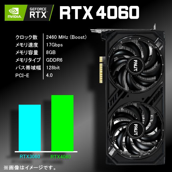 rtx 4060のおすすめ人気商品一覧 通販 - Yahoo!ショッピング