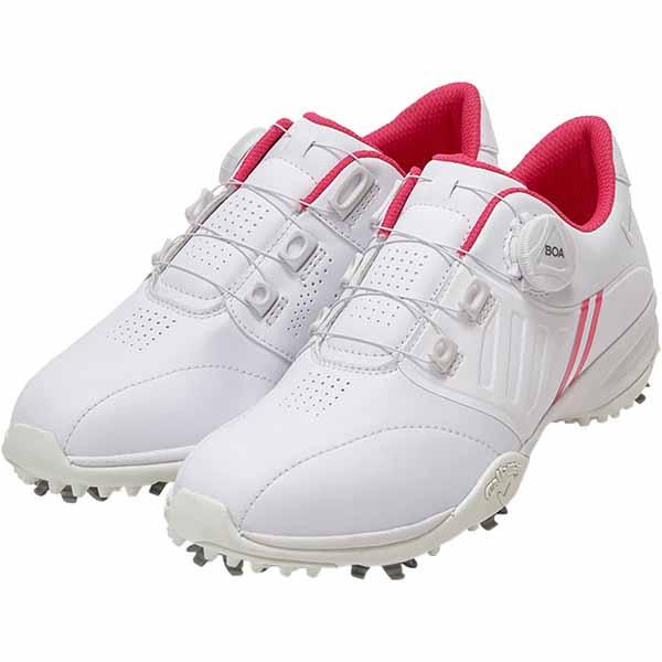 ゴルフシューズ レディース キャロウェイ ダイヤル式 靴 ゴルフ