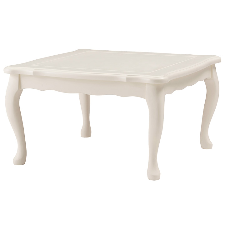 猫脚こたつテーブル こたつ 炬燵 単品 70×70cm 正方形 テーブル