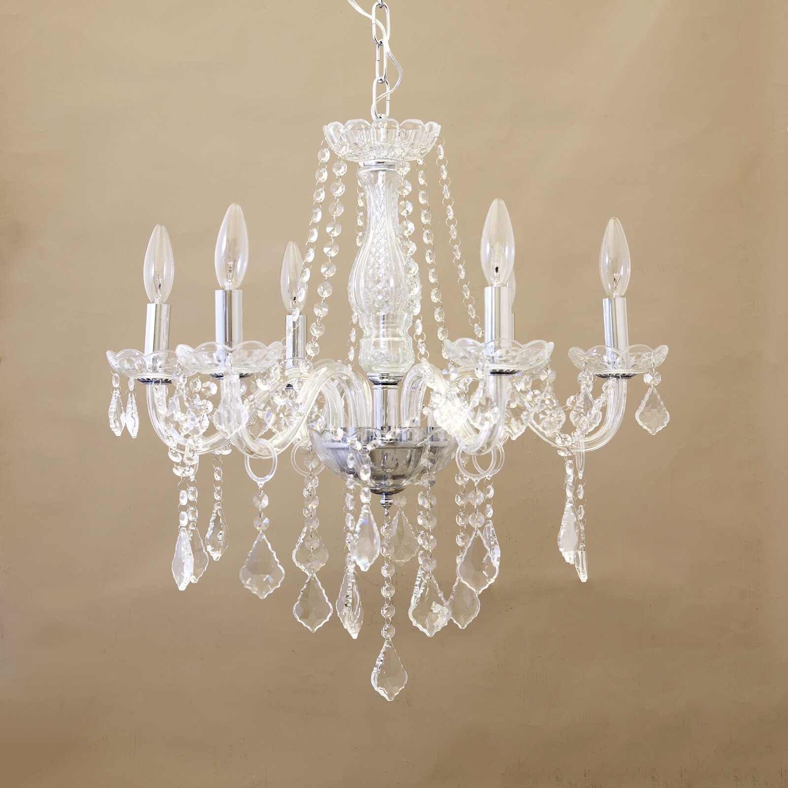 シャンデリア おしゃれ モダン デザイン ゴージャス エレガント 6灯