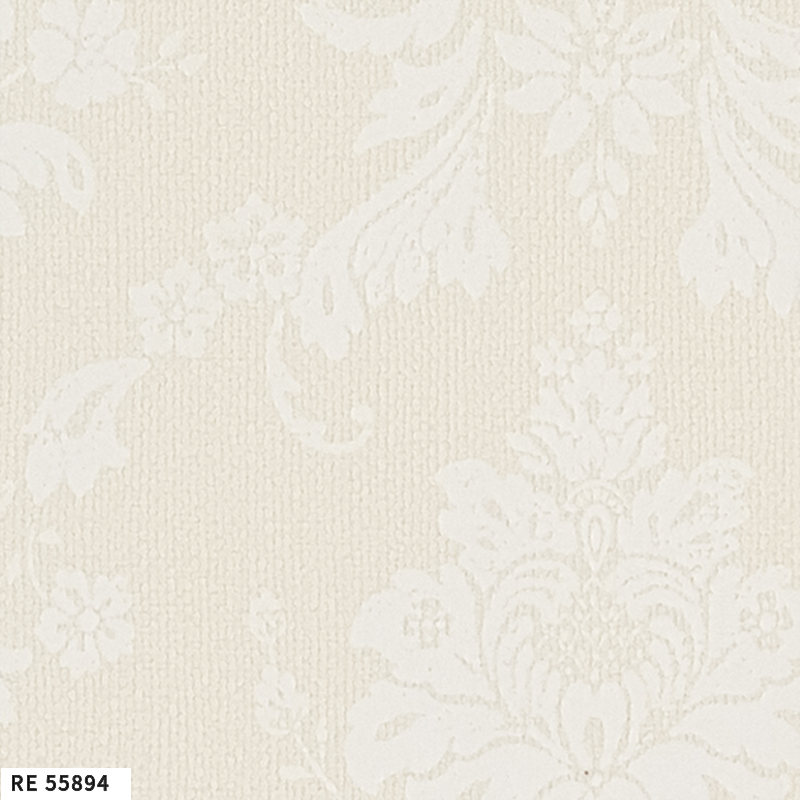 サンゲツ（SANGETSU） 壁紙 ダマスク柄 上品 ホワイト系 ネイビー系