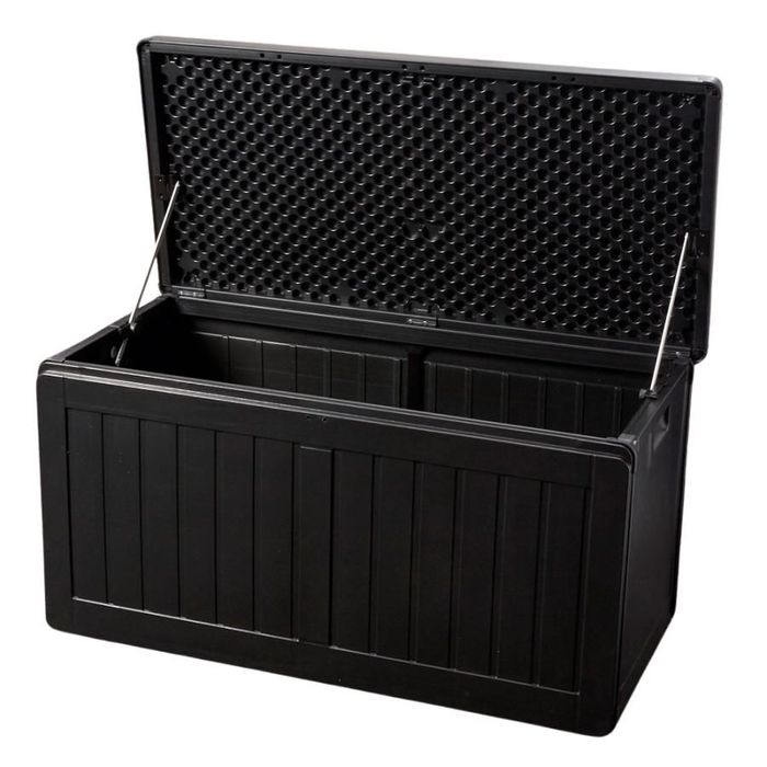 大型屋外分別ストッカー 約190L 190L ブラック ビバホーム