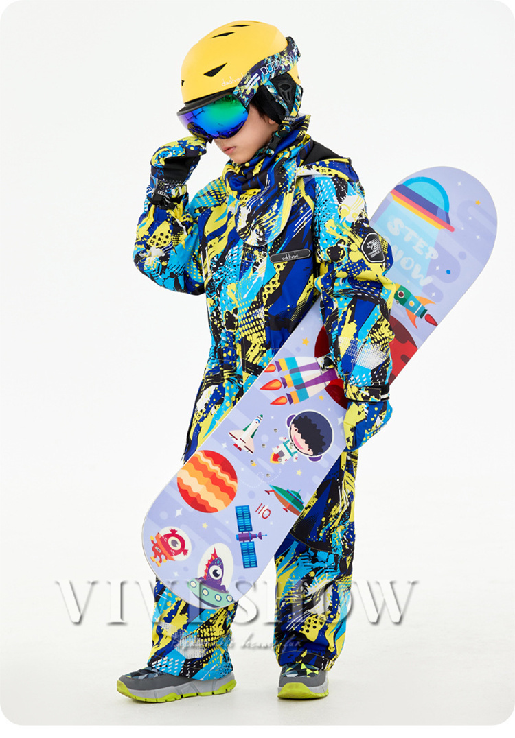 ウェア キッズ スキー スノボ 上下セット スノーウェア カジュアル
