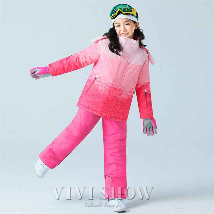 スノーボードウェア スキーウェア キッズ 子供 上下セット サロペット