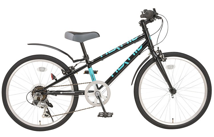 NEXTYLE 自転車 子供用 クロスバイク 22インチ 泥除け付き シマノ6段