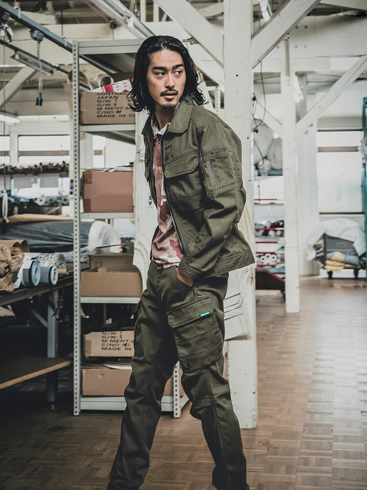 寅壱 作業服 上下セット TORAICHI ワークジャケット 9540-124 S-3L