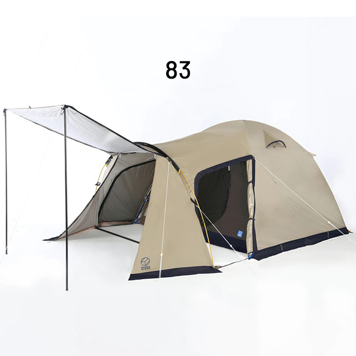 ファミリーテント ドーム型 約3〜4人用 ホールアース WHOLE EARTH