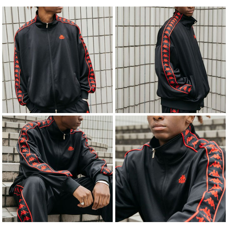 Kappa（カッパ） ジャージ 上下 メンズ バンダ ジャケット ロング