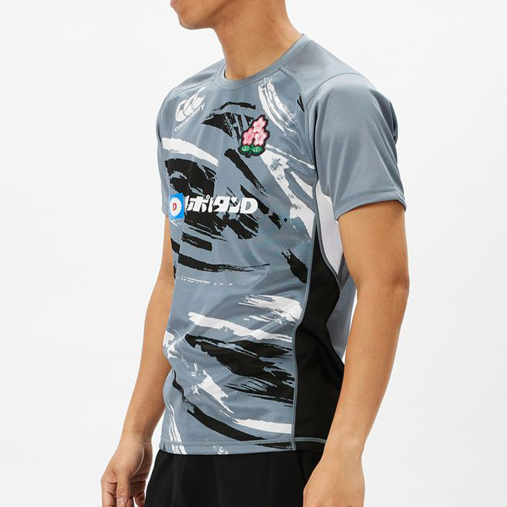 シャツ カンタベリー 半袖 Tシャツ メンズ ラグビー 日本代表