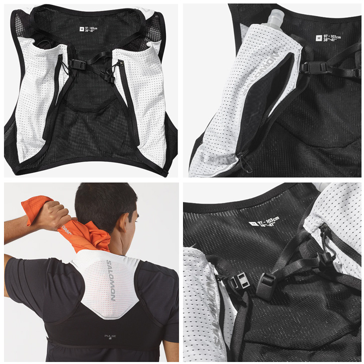 SALOMON（サロモン） ランニングベスト フラスク(250ml)付 SALOMON