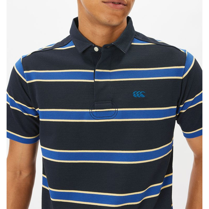 カンタベリー（Canterbury） 半袖 ポロシャツ メンズ ラガーシャツ