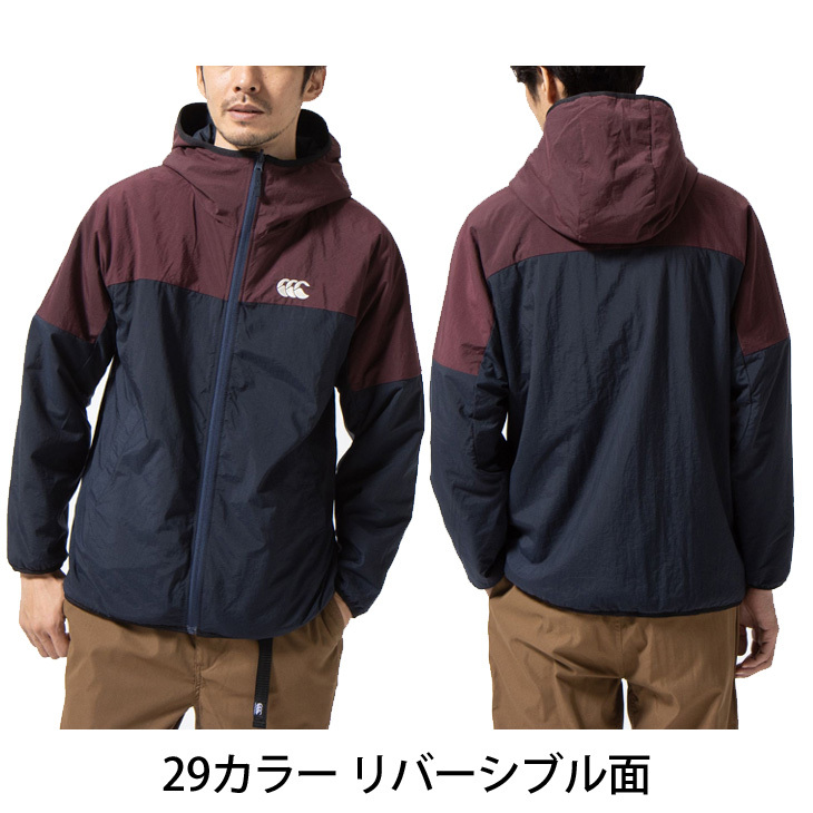 フリースジャケット リバーシブル アウター メンズ/canterbury