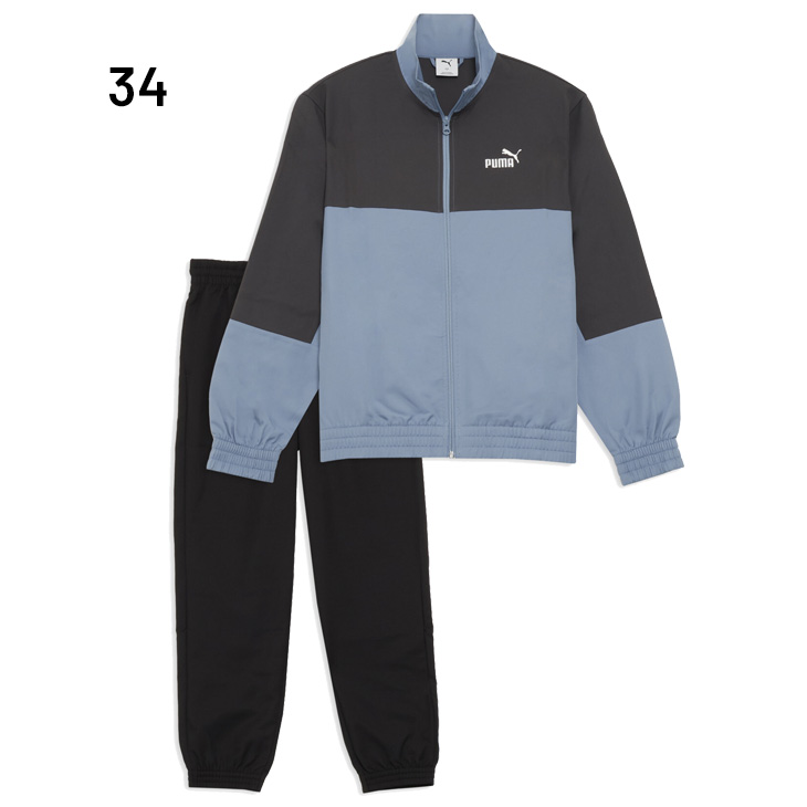 PUMA（プーマ） ウーブン カラーブロック トラックスーツ メンズ 長袖