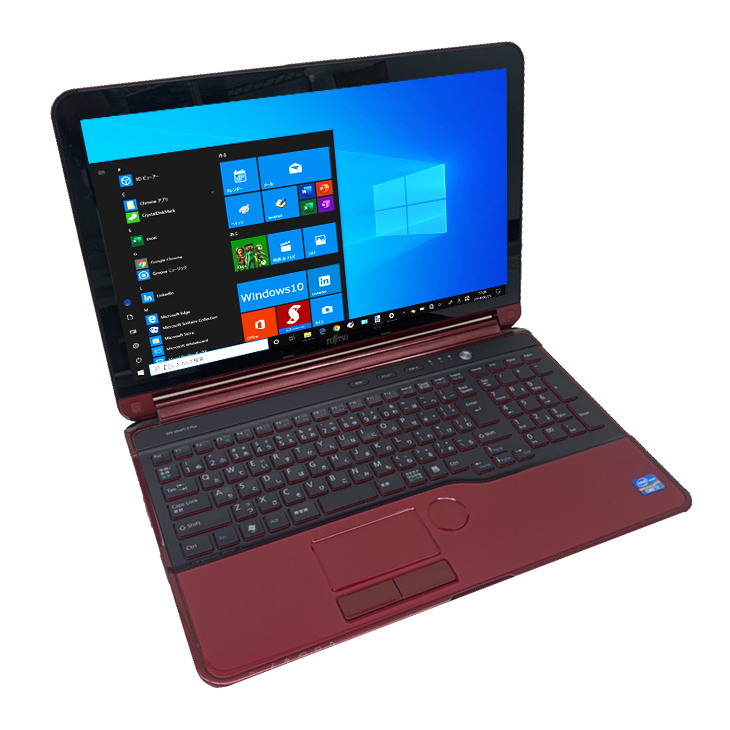 富士通（FUJITSU） LIFEBOOK AH77/HR 中古 ノート Office Win10 home