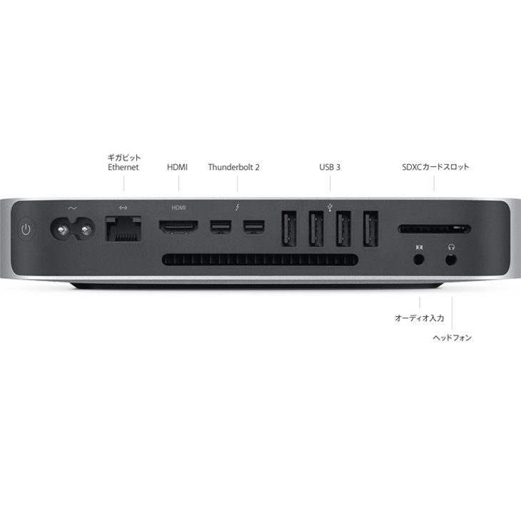 Mac mini Apple MGEQ2J/A A1347 Late 2014 小型デスク 選べるOS