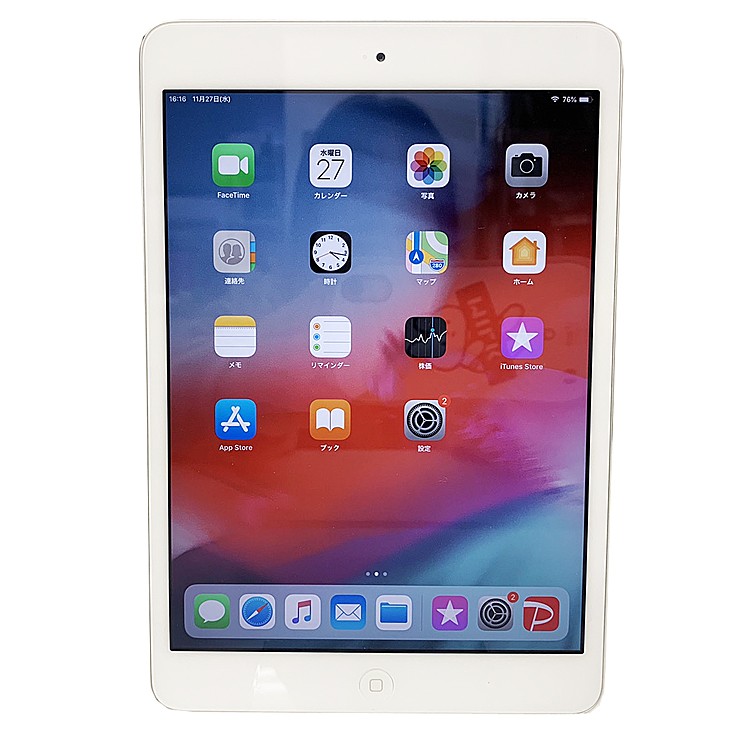 iPad Apple mini2 ME814J/A A1490 au Wi-Fi+Cel 16GB 選べるカラー