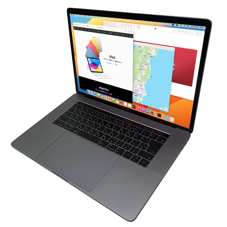 MacBook Pro Apple 15.4inch MV902J/A A1990 2019 選べるOS TouchBar